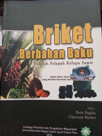 Image of Briket Berbahan Baku Limbah Pelepah Kelapa Sawit