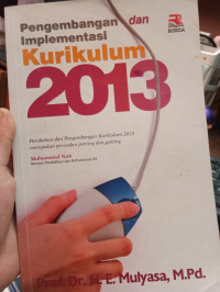 Image of Pengembangan Implementasi Kurikulum 2013