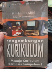 Image of Pengembangan Kurikulum Menuju Kurikulum Berbasis Kompetensi