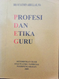 Image of Profesi Dan Etika Guru